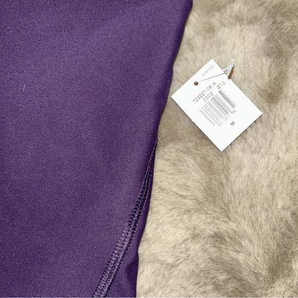 Old Navy Powersoft Active Go-Dry Crop Tank Purple Activewear - Picture 3 of 7